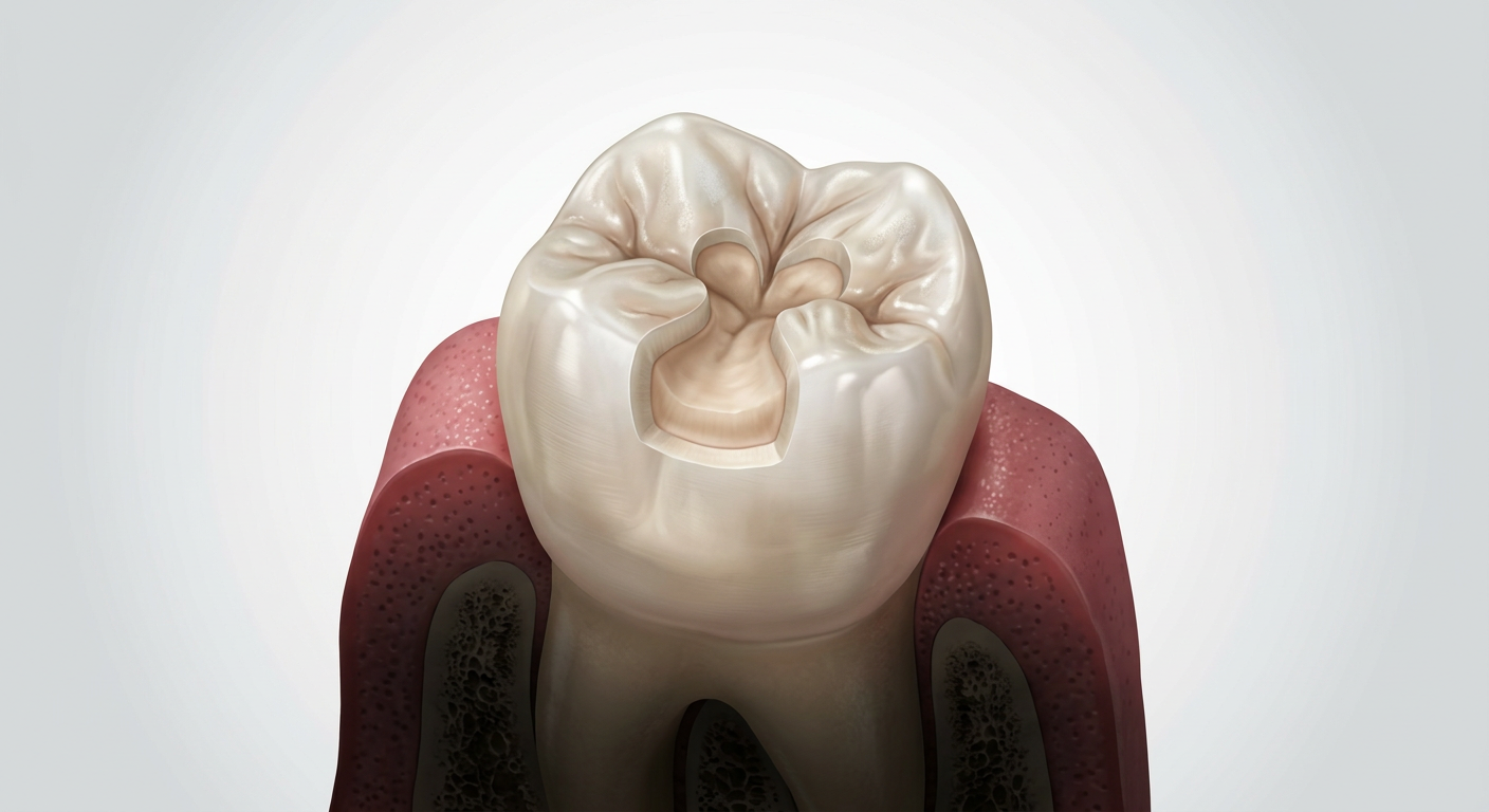 歯質をできるだけ残すMI（ミニマルインターベンション）の考え方